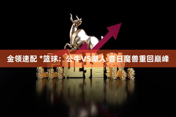 金领速配 *篮球：公牛VS湖人 昔日魔兽重回巅峰